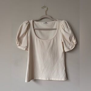 Reformation France’s Puff Sleeve Top